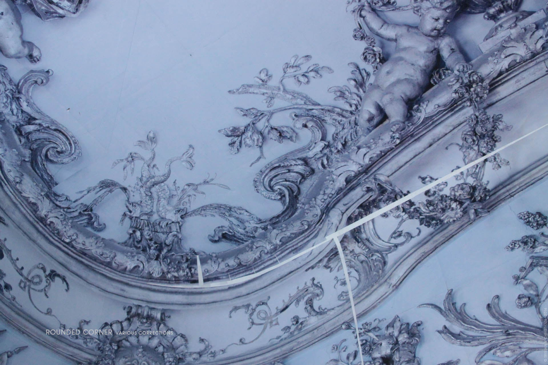 Project Blue Salon, Rounded corners and various corrections